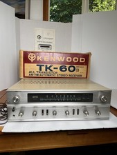 Receptor antigo KENWOOD TK-60 na caixa original e liga manual tem problemas LEIA comprar usado  Enviando para Brazil