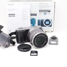 Câmera sem espelho Sony Alpha NEX-C3 16.2MP + kit de lentes 18-55mm - 7k SC - Ótimo comprar usado  Enviando para Brazil