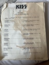 Kiss 1981 press for sale  Keene