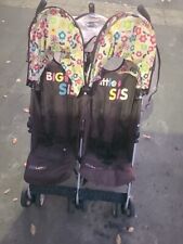 Twin stroller cosatto for sale  HARLOW