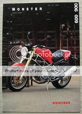 Folheto de vendas DUCATI MONSTER M600 & M900 MOTORCYCLES novembro 1994 #GBD 10.1994 comprar usado Folheto de vendas DUCATI MONSTER M600 & M900 MOTORCYCLES novembro 1994 #GBD 10.1994 comprar usado  Enviando para Brazil