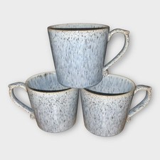 Denby Halo Speckle 3x Kubki Dziedzictwa 390ml Wycofane Prawie nie używane Doskonałe na sprzedaż  Wysyłka do Poland