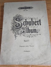Schubert album sammlung gebraucht kaufen  Rahden