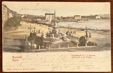 Cartolina epoca spalato usato  Salizzole