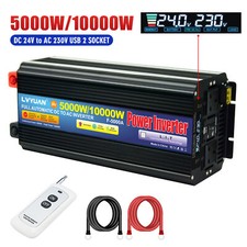 Power inverter 5000w for sale  DUNSTABLE