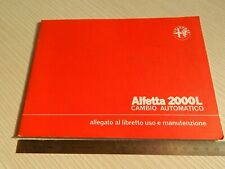 Manuale uso manutenzione usato  Santena