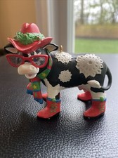Cow ornament carton for sale  Chelmsford