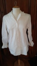 Chemisier blanc coton d'occasion  Marcoussis