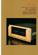 Faltblatt accuphase 6100 gebraucht kaufen  Oldenburg (Oldenburg)