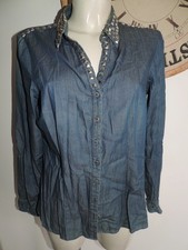 Chemise jeans caroll d'occasion  Lunel