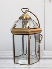 Vintage brass bevelled for sale  LONDON
