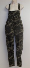 Usado, Macacão jeans feminino AMERICAN BAZI stretch camuflado desgastado tamanho 1X comprar usado  Enviando para Brazil