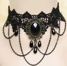 Gothic choker necklace for sale  LONDON