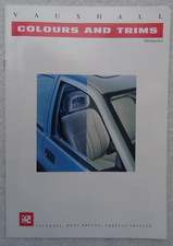 Vauxhall colours trims for sale  BOURNEMOUTH