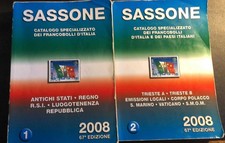 Catalogo sassone 2008 usato  Pescara