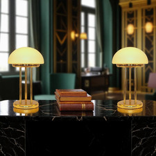Art déco pilzlampe gebraucht kaufen  Engelskirchen