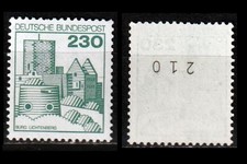 BuS 230 Pf 999 R AF (Alte Fluoreszenz) ROLLENMARKE Nr. 210 POSTFRISCH comprar usado  Enviando para Brazil