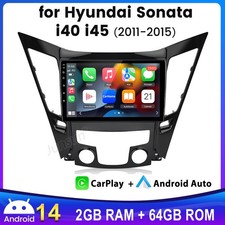 64G Apple CarPlay para Hyundai Sonata 2011-2015 Android carro rádio estéreo GPS NAVI comprar usado  Enviando para Brazil
