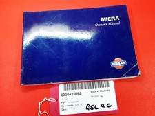 Nissan micra handbook for sale  DEAL