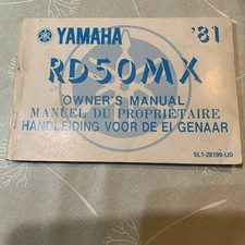 Yamaha rd50mx owner for sale  CHIPPENHAM
