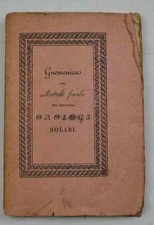 Terzi luigi. gnomonica usato  Italia