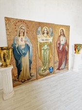 Ancien triptyque peintures d'occasion  Montpellier-