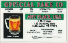 Fun official fake for sale  Palm Springs