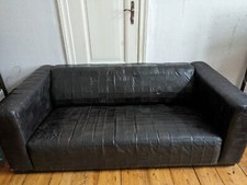 Vintage ikea ledercouch gebraucht kaufen  Berlin