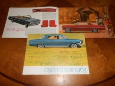 1963 chevy brochure for sale  Greencastle