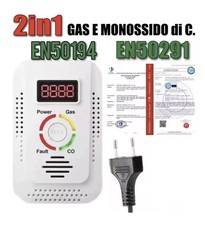 ✅RILEVATORE MONOSSIDO DI CARBONIO E GAS 2in1 CERTIFICATO EN50194 EN50291 ✅ na sprzedaż ✅RILEVATORE MONOSSIDO DI CARBONIO E GAS 2in1 CERTIFICATO EN50194 EN50291 ✅ na sprzedaż  Wysyłka do Poland