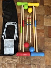 Croquet set wooden for sale  WINCHESTER