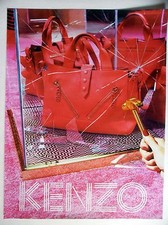 Advertising kenzo red d'occasion  Expédié en Belgium