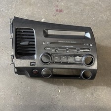 2006-2008 HONDA CIVIC SI CONJUNTO DE PLACA FRONTAL DE RÁDIO FABRICANTE DE EQUIPAMENTO ORIGINAL COM TODOS OS BOTÕES FUNCIONANDO comprar usado  Enviando para Brazil