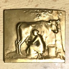 Ancienne medaille plaque d'occasion  Nantes-