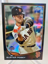 2013 Topps Chrome Update' Black Refractor' Buster Posey #MB-46 AS serial'd /99, usado comprar usado  Enviando para Brazil