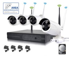Kit videosorveglianza wireless usato  Italia