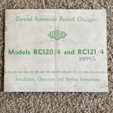 Garrard 120 121 for sale  Seattle
