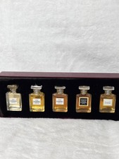 Guarda-roupa CHANEL fragrância mini perfume conjunto de 4 peças nº 19 e 22 COCO-ALLURE VER fotos, usado comprar usado  Enviando para Brazil