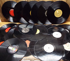 Lot of 25 12” Vinyl Records for Crafts Wall Art Projects Party Decoration LPs comprar usado  Enviando para Brazil