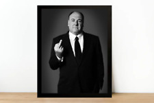 Pôster Sopranos-Tony Soprano-James Gandolfini-Pássaro de Tiro-Decoração de Filme-1429 comprar usado  Enviando para Brazil