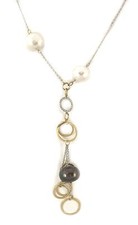 Collana perle diamond d'occasion  Expédié en Belgium