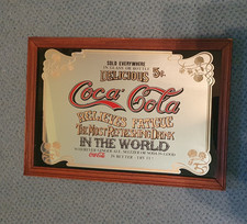 Coca cola werbespiegel gebraucht kaufen  Deutschland