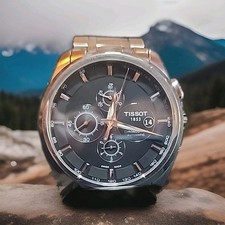 Relógio masculino Tissot Couturier cronógrafo prata - T035627A comprar usado  Enviando para Brazil