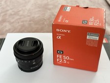 MUITO LIMPO - Lente ultracompacta Sony SEL50F25G 50mm f/2.5 G quadro completo padrão comprar usado  Enviando para Brazil