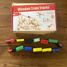Wooden train tracks for sale  Winnetka
