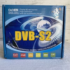 DVB-S2 S2 caixa de configuração digital HD 1080p reprodutor multimídia completo EU PK satélite comprar usado  Enviando para Brazil