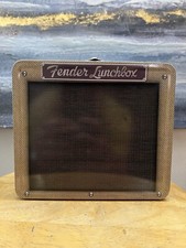 Raro Vintage 2000 FENDER Amplificador de Guitarra Metal Lancheira Edição Limitada (Tweed) comprar usado  Enviando para Brazil