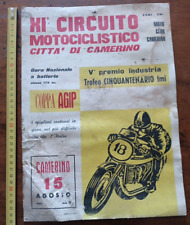 Poster circuito motocicl. usato  Roma