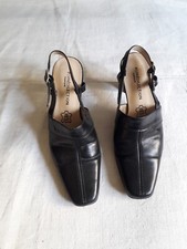 Chaussures cuir noires d'occasion  Champs-sur-Marne