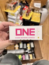 Container de transporte expresso modelo fundido escala 1:64 20 pés ONE Ocean Network comprar usado  Enviando para Brazil